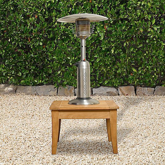Table top outdoor gas heaters