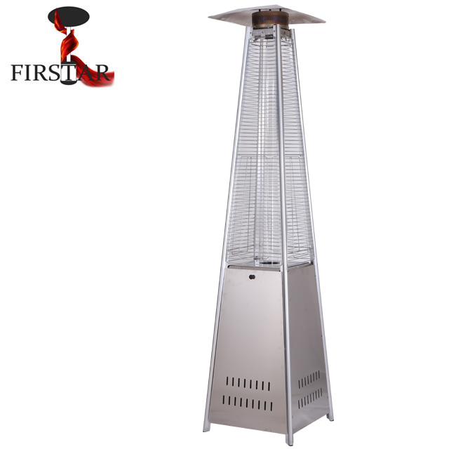 Pyramid outdoor gas patio heater