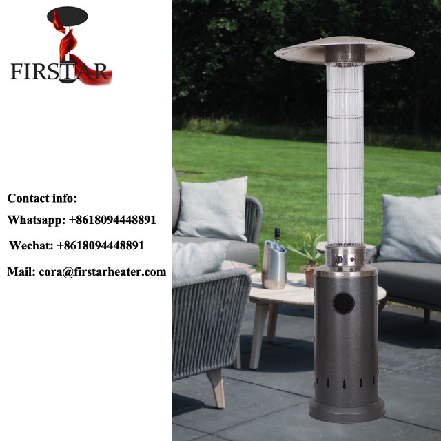 Round Flame Gas Patio Heater