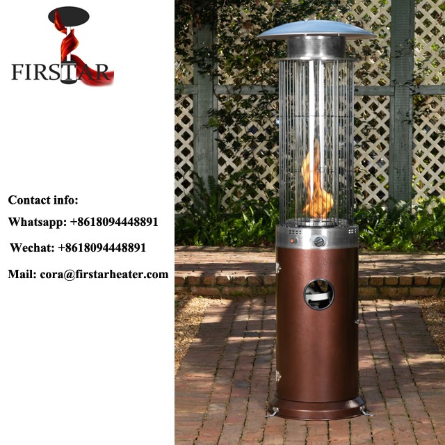 Big gas flame patio heater